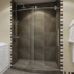 Briza Curve - Sliding Shower Door