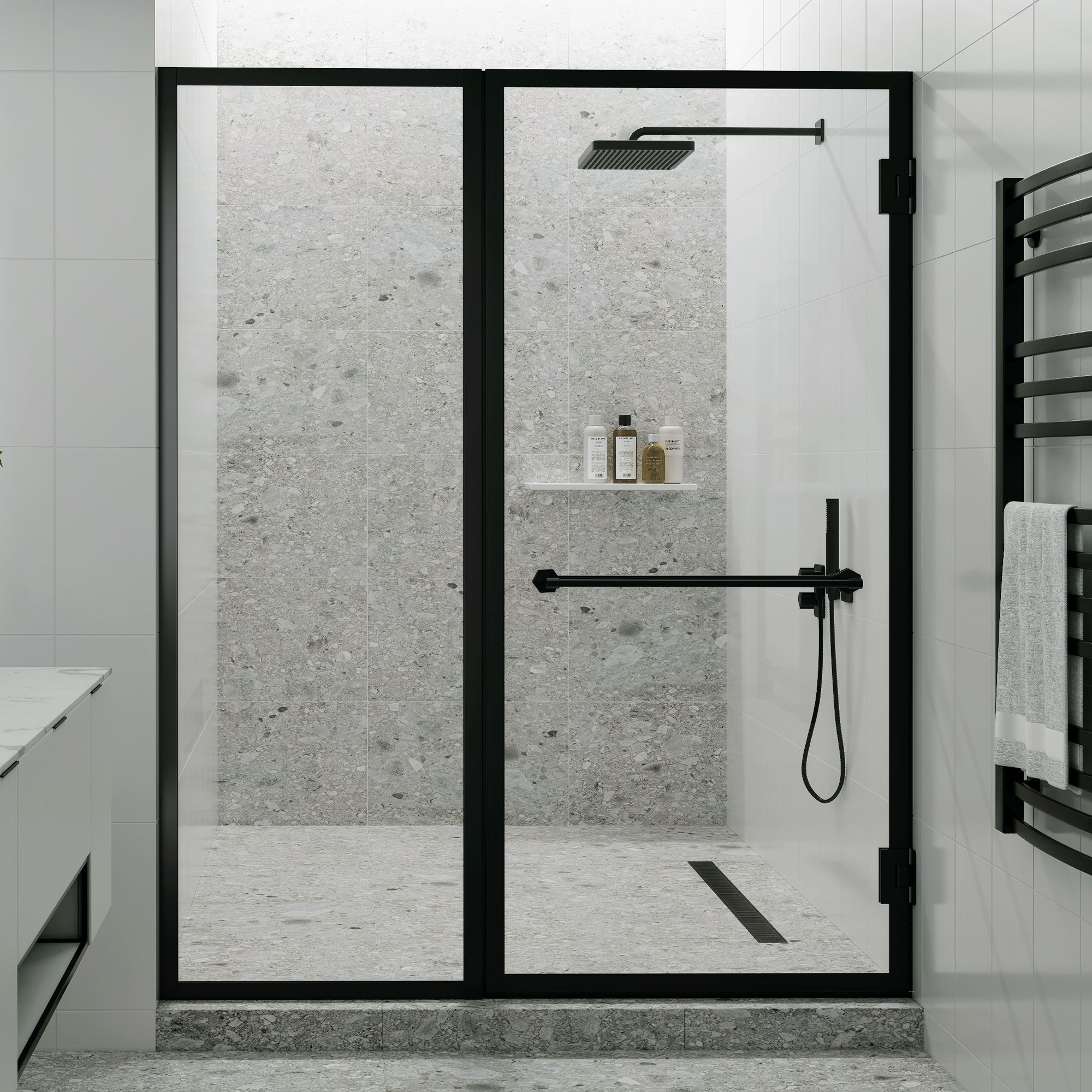 Urbo Hinged Shower Door