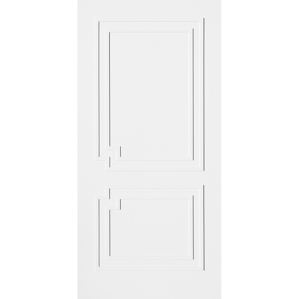 Simplicity Series Door Slab 2-Double Panel  Design