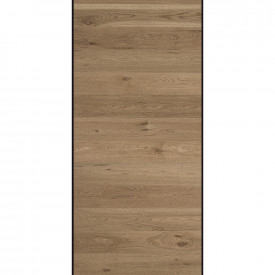 Centric Series Door Slab White Oak Wood Single Design